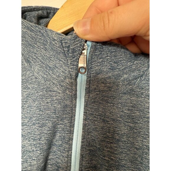 Lululemon Men's Surge Warm 1/2 Zip Pullover Sweater Jumper Size Large Blue M3D42 - Picture 4 of 4
